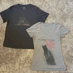 Book Lover's Bundle, 2 Tees, Size L